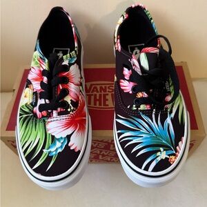 Vans Floral Black Sneakers